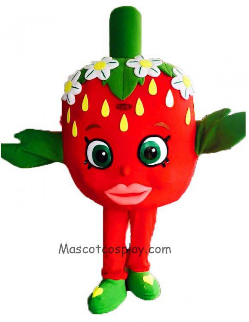 High Quality Strawberry Kiss Classic Halloween Mascot Costume