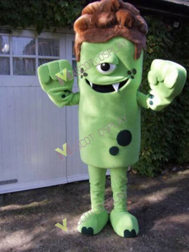 High Quality Adult Green Monster Mascot Costume