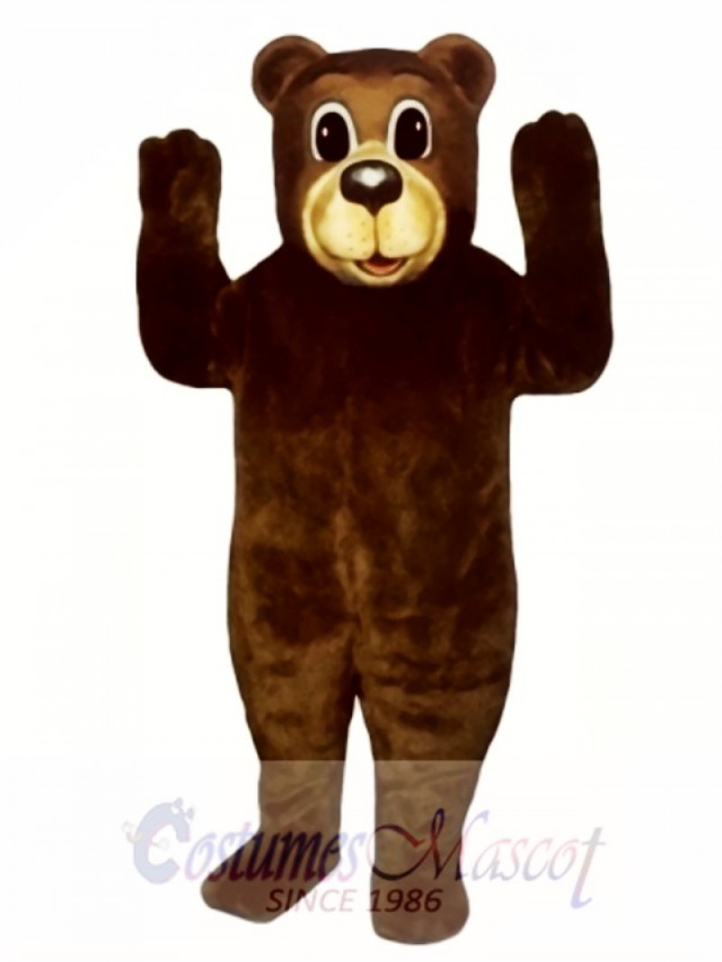 Cute Buford Bear Mascot Costume