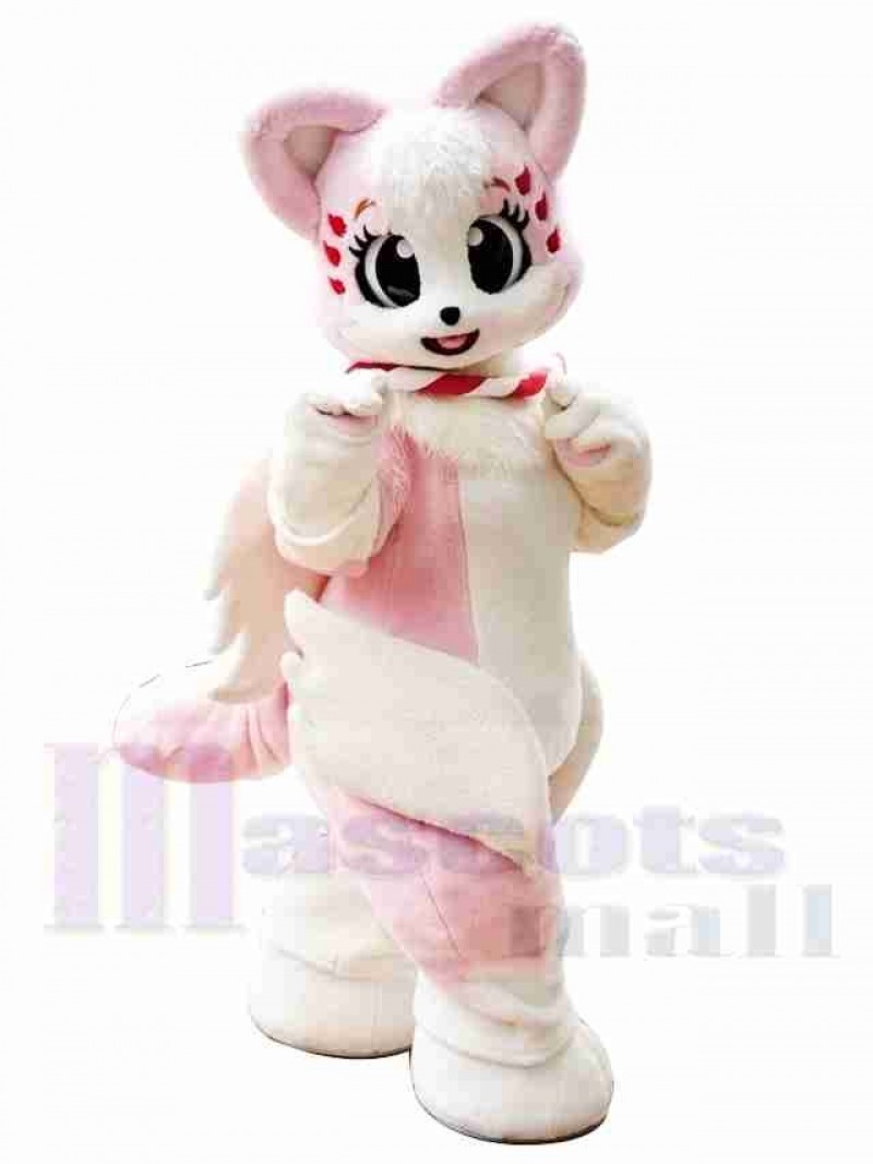 Pink Puppy Mascot Costume