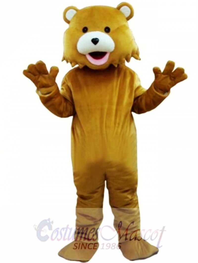 Brown Bear Adult Mascots Costume
