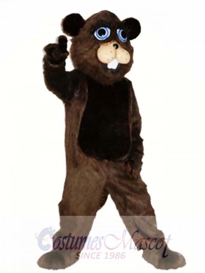 Handmade Beaver Mascot Costume