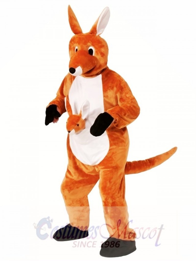 Jumping Jenny Kangaroo Mascot Costume
