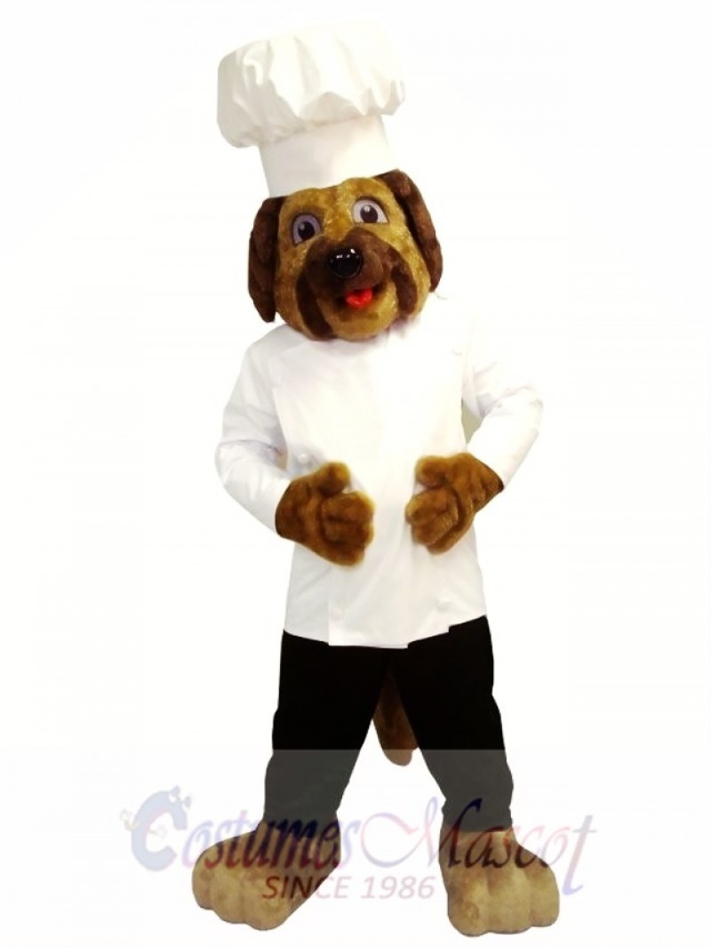 Chef Dog Mascot Costume