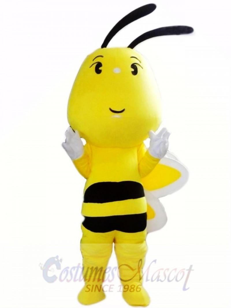 Big Head Bee Mascot Costume