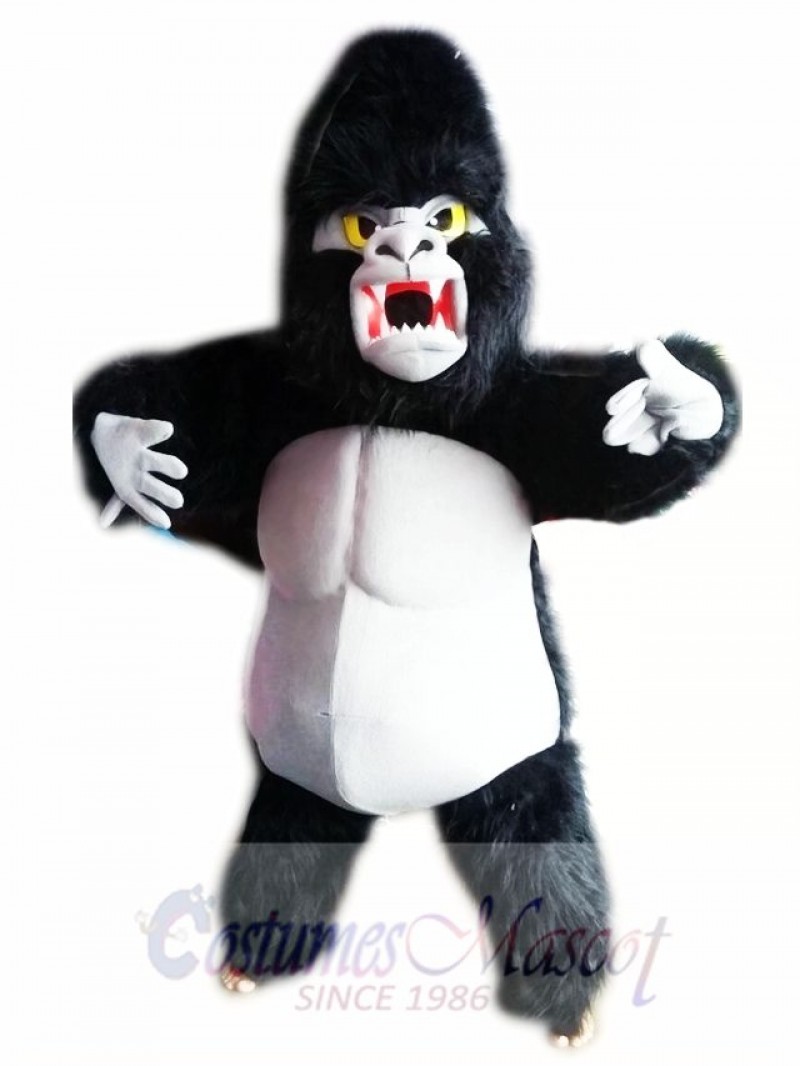 Black Gorilla Mascot Costume Adult Costume