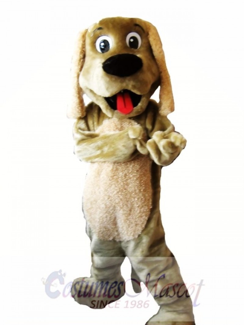 Brown Dog Mascot Costume Adult Costume
