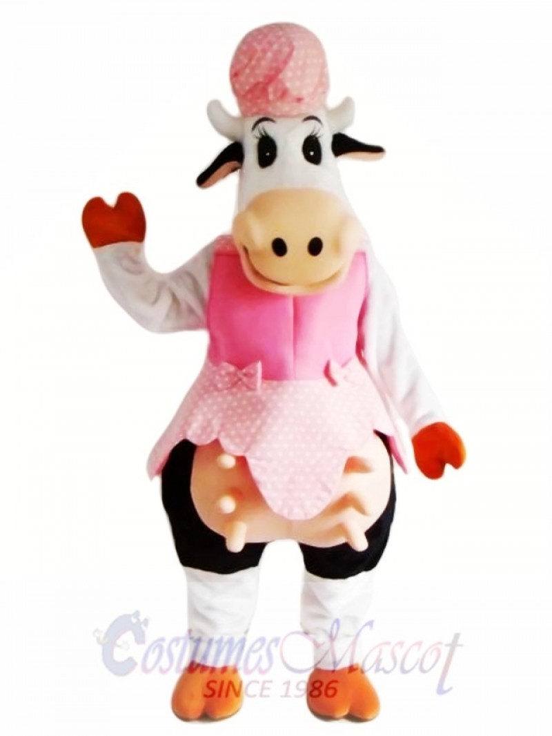 Cow Mascot Costume Adult Costume