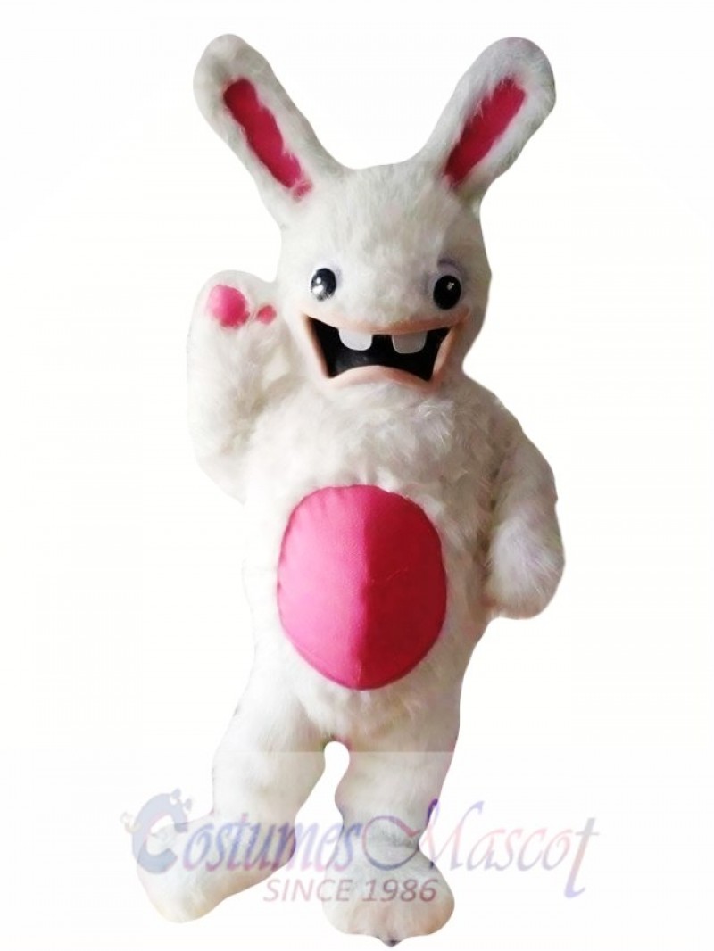 Crazy Easter Bunny Mascot Costume Adult Costume