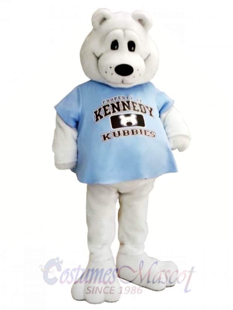 White Bear Mascot Costume