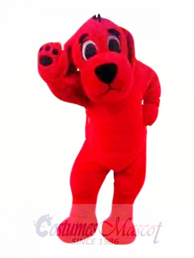 Big Red Dog Mascot Costume