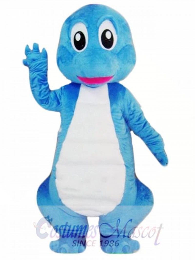 Blue Dinosaurs Mascot Costume