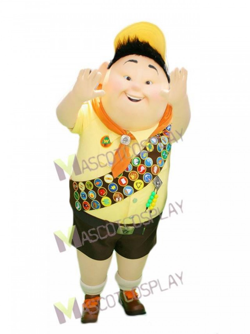 Russel Boy from Up Movie Mascot Costume
