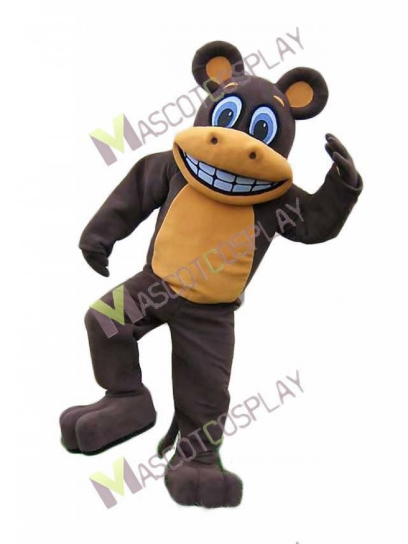 High Quality Adult Brown Monkey Mascot Costume