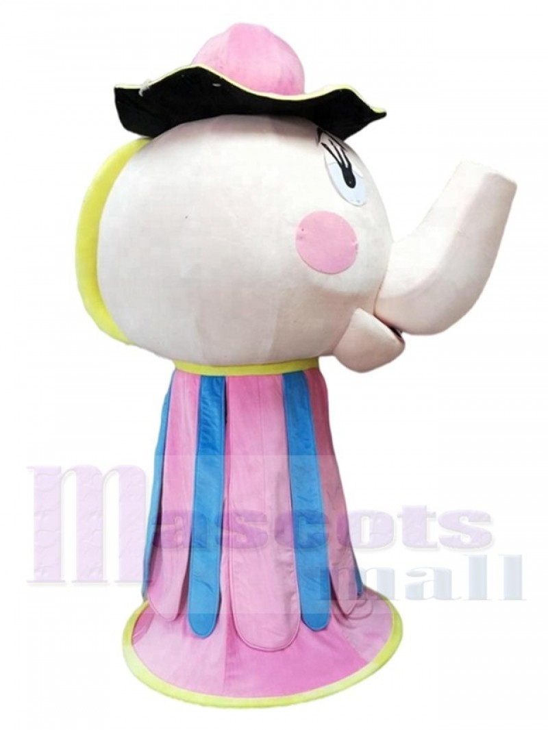Pot Kettle mascot costume