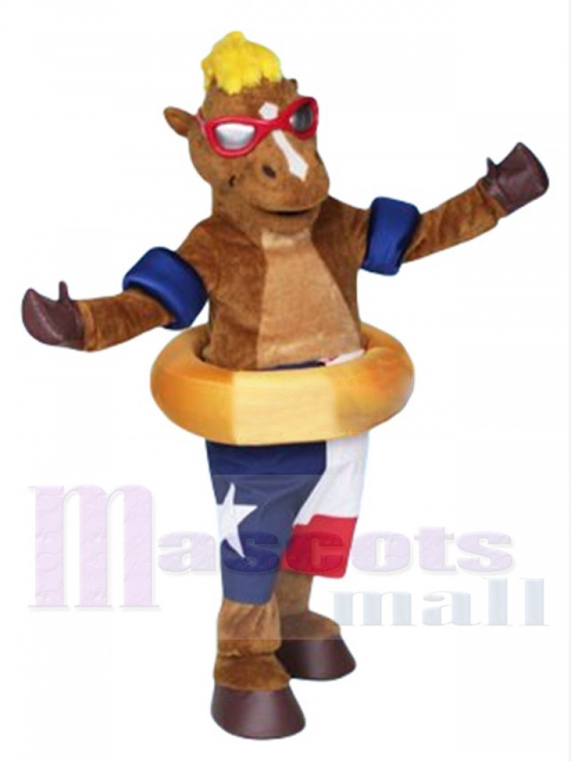 Typhoon Horse mascot costume