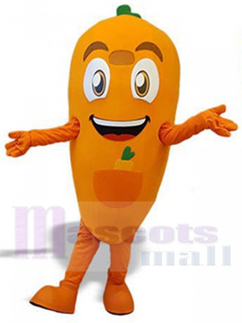 Carrot mascot costume
