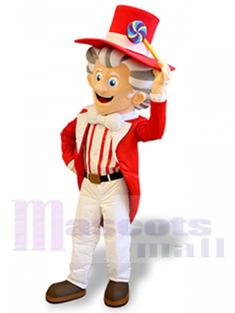 Candy Gentleman mascot costume