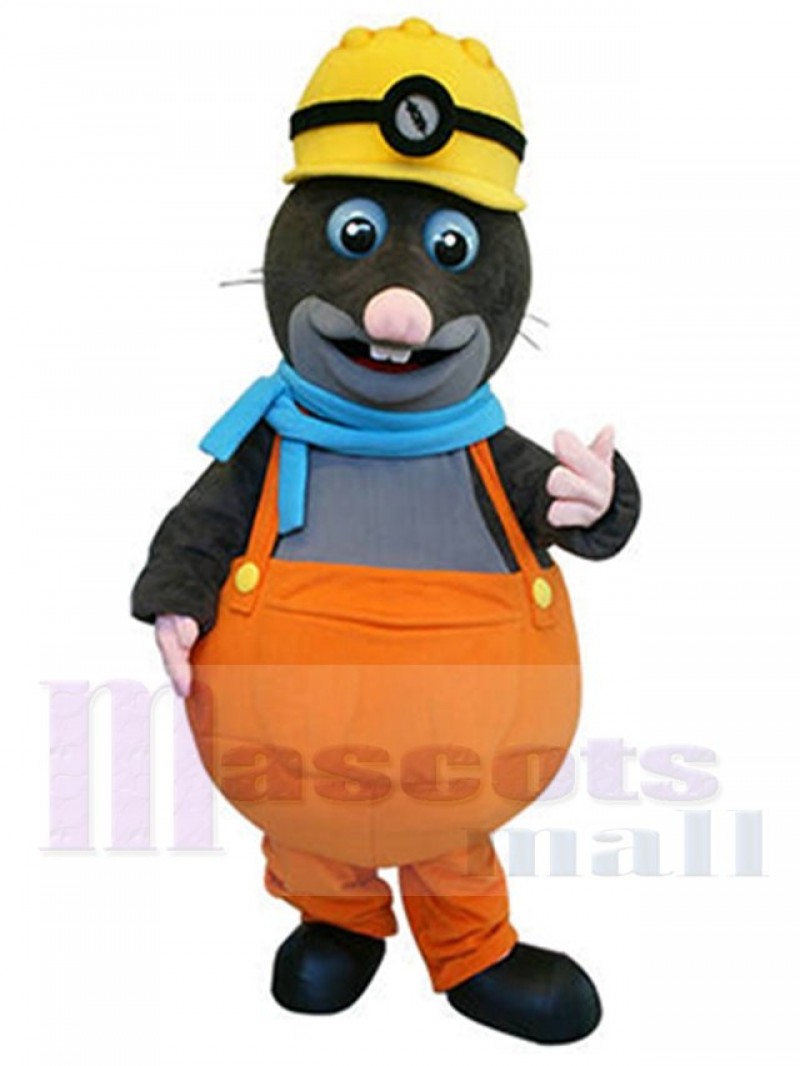 Mole mascot costume