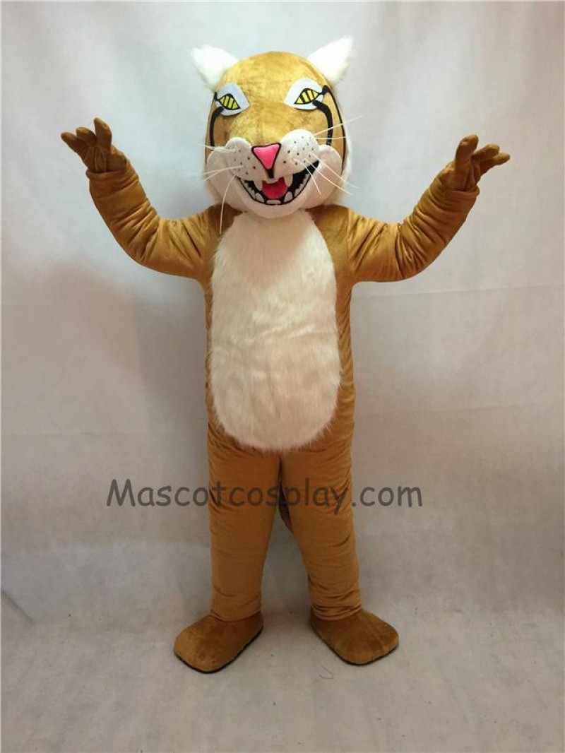 Fierce New Bobcat Mascot Costume