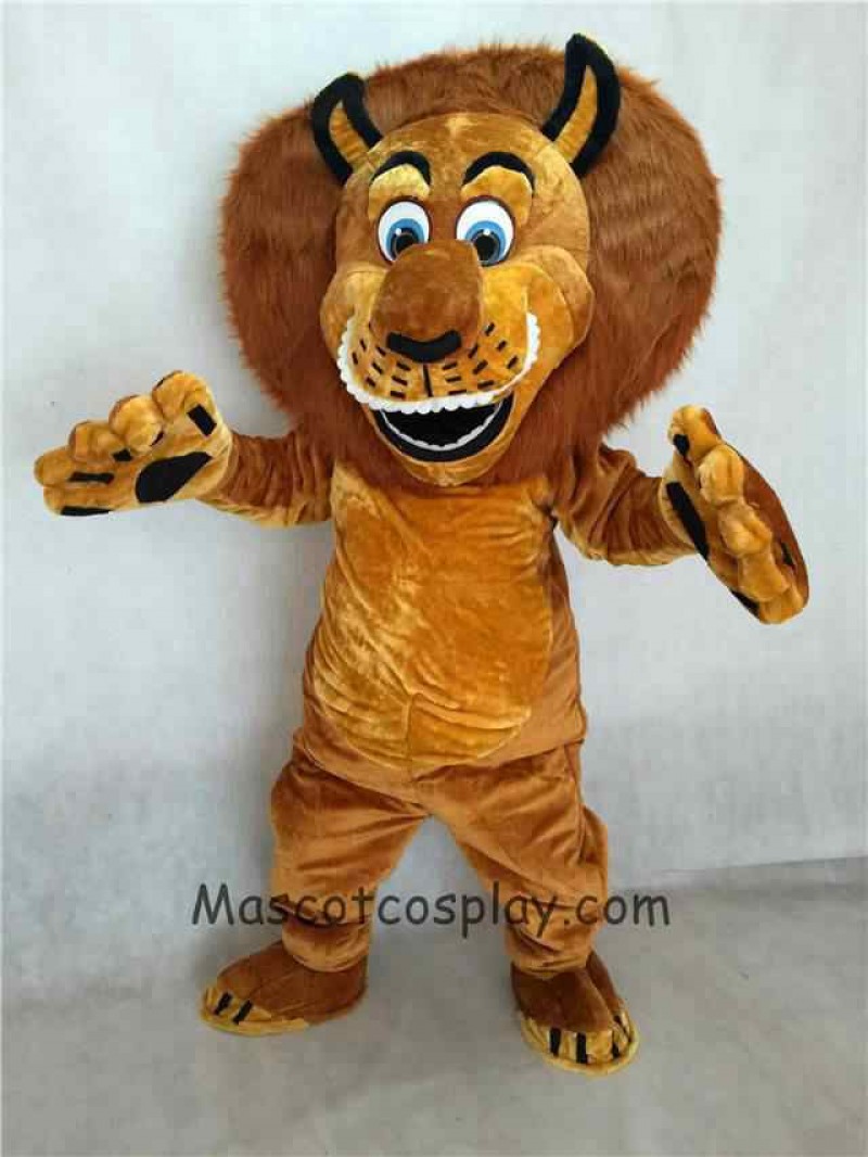High Quality Alex The Lion Mascot Costume
