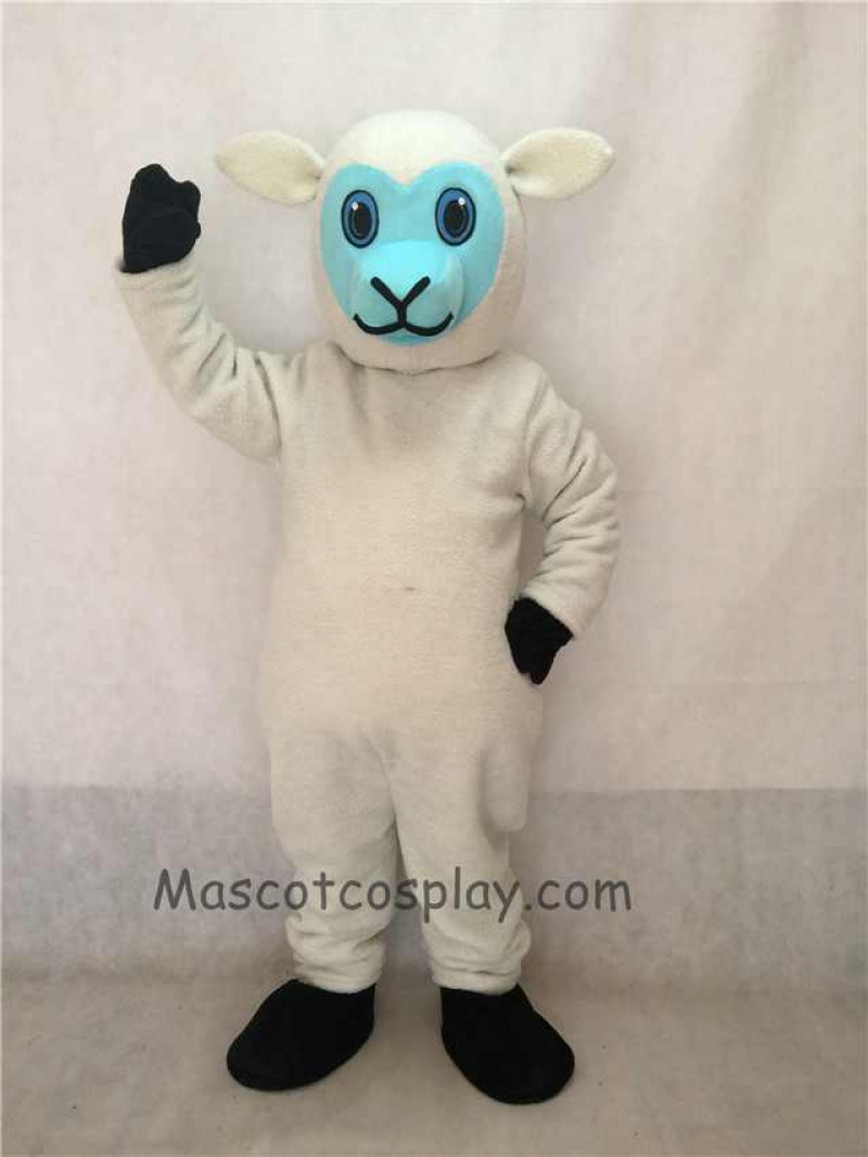 High Quality New White Lamb Mascot Costume