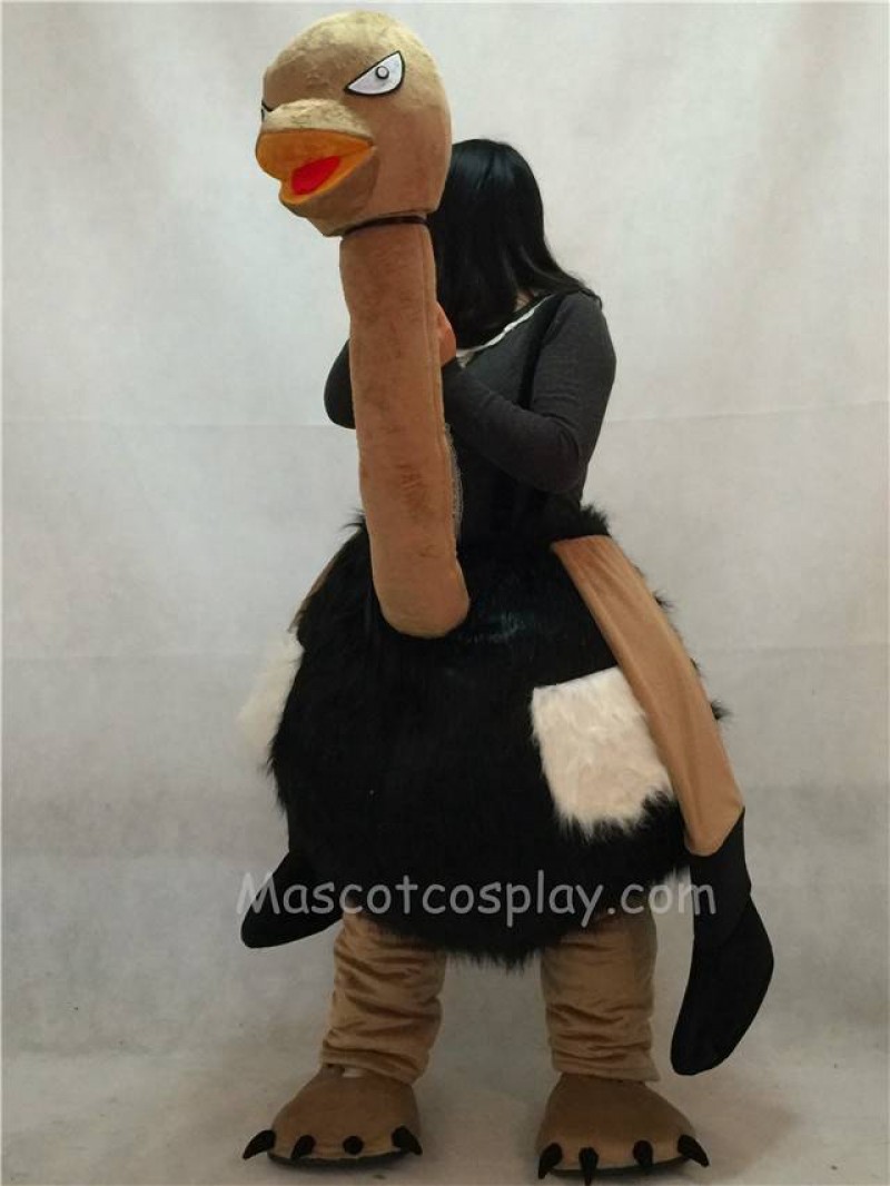 High Quality Adult New Ostrich Walker Mascot Costume