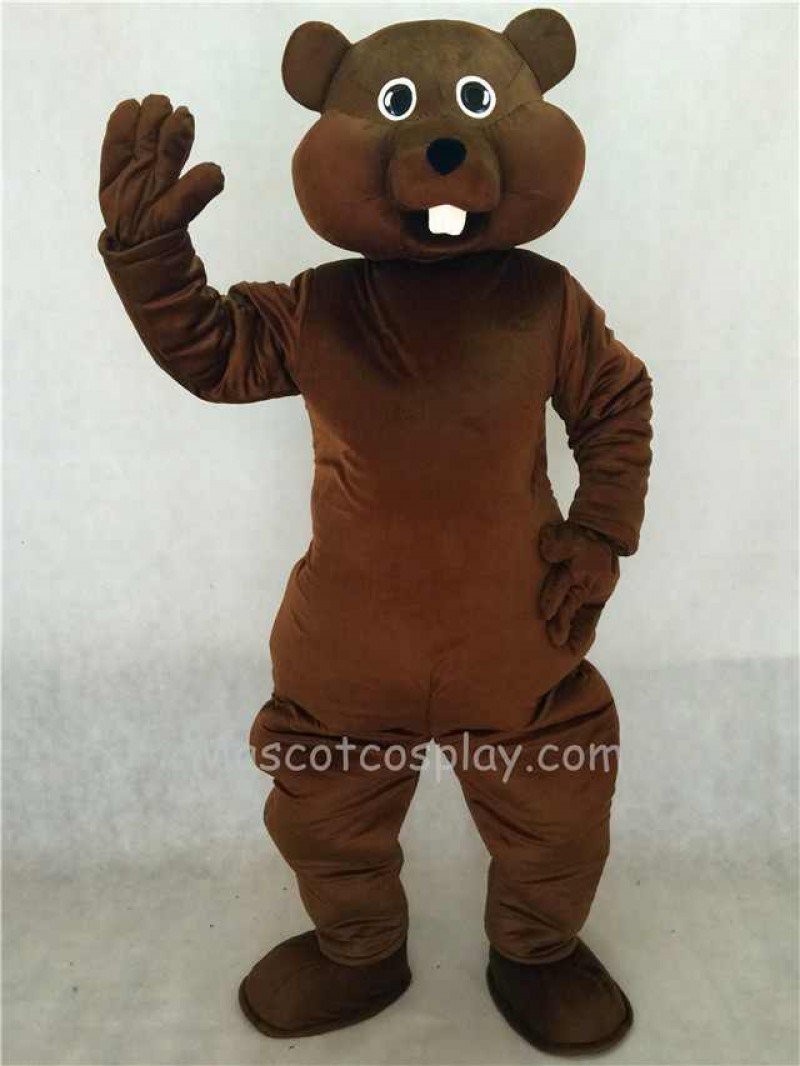 Hot Sale Adorable Realistic New Brown Nutty Squirrel Mascot Costume
