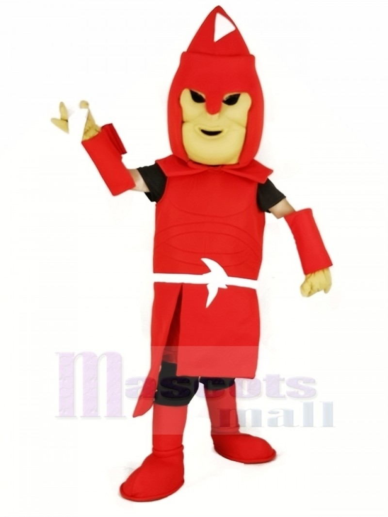 Red Titan Spartan Mascot Costume Adult	