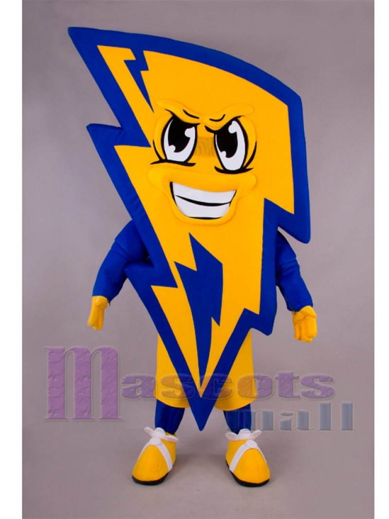 Lightning Mascot Costume