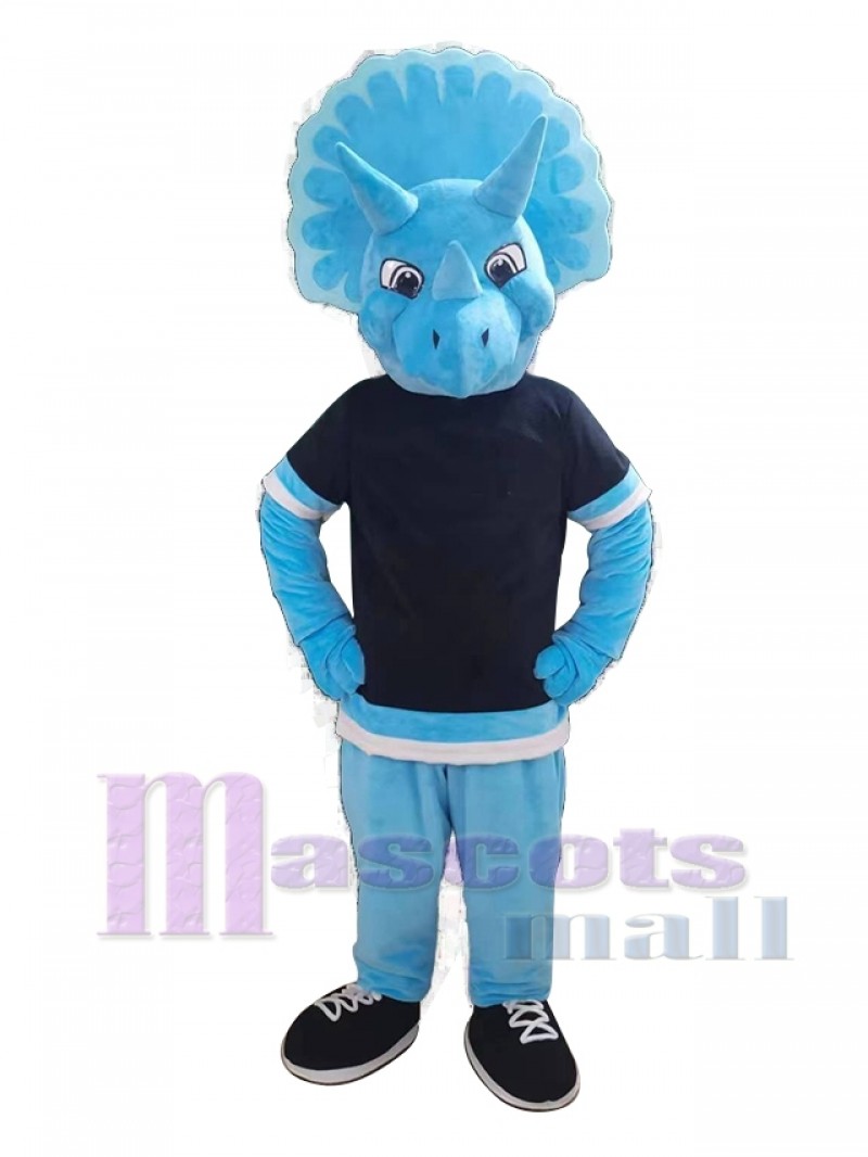 Triceratops mascot costume