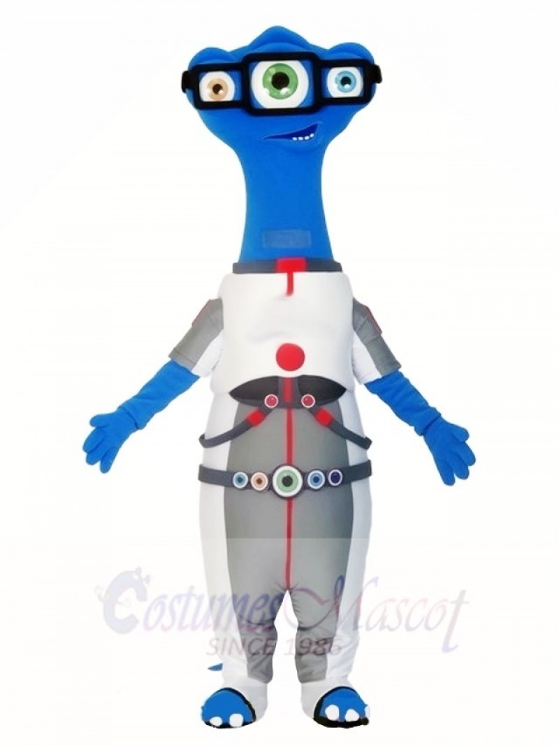 Three Eyes Alien Mascot Costumes 