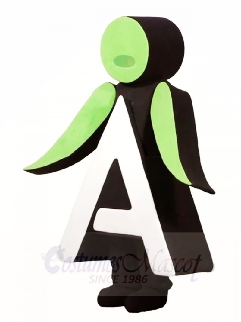 Alphabet Letter A Mascot Costumes 