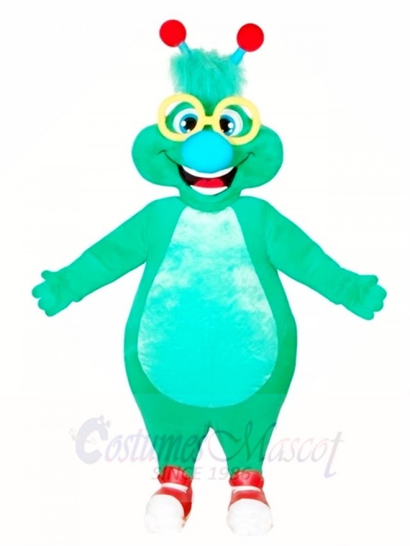 Green Alien Monster Mascot Costumes 
