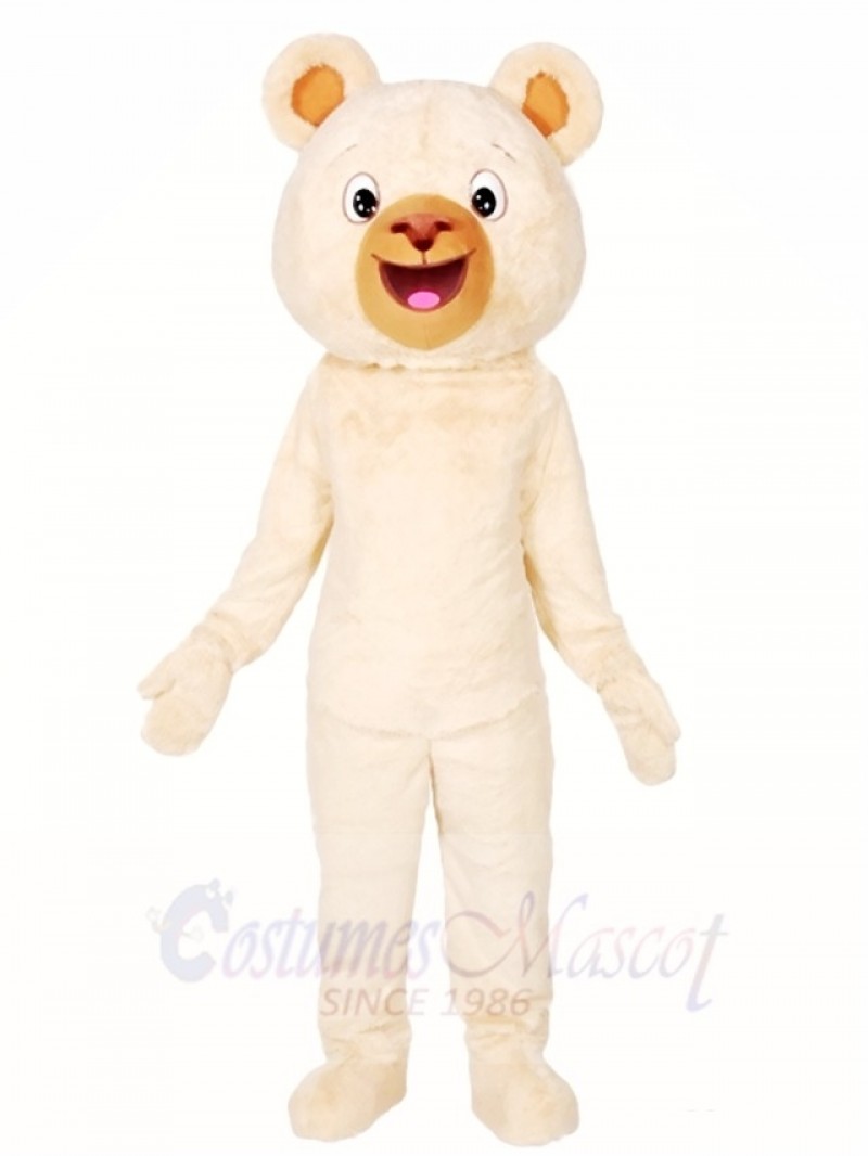White Bear Mascot Costumes Animal
