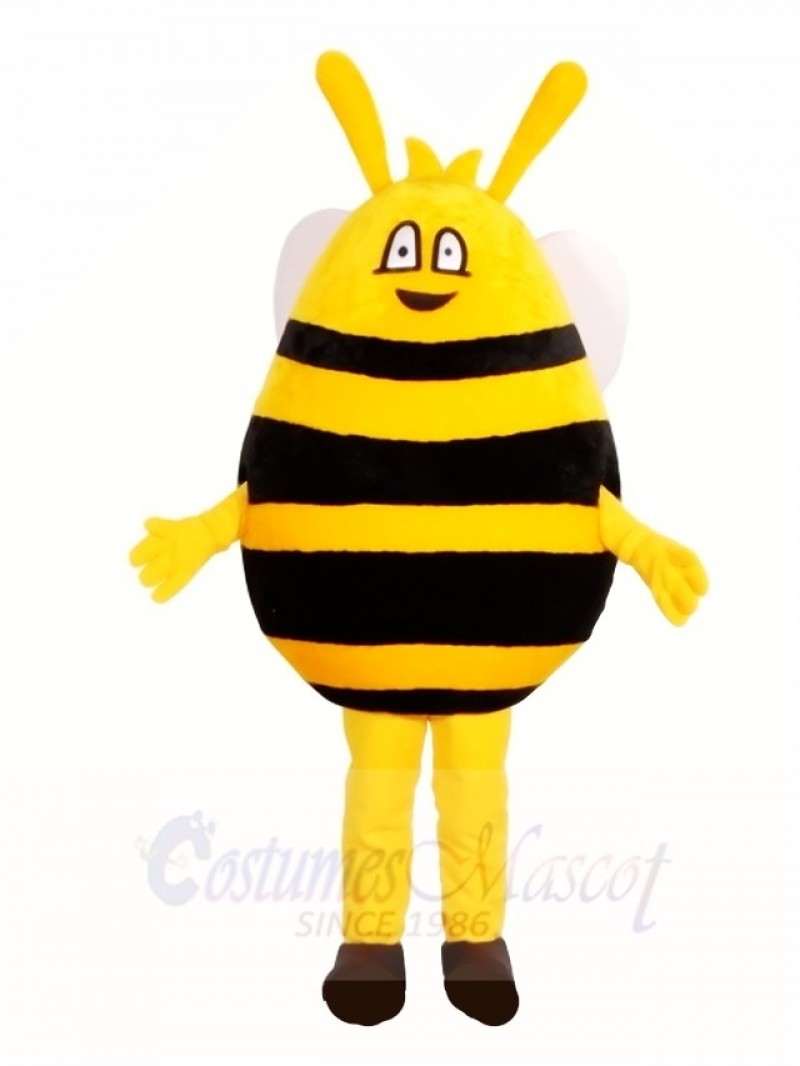 Yellow and Black Bee Mascot Costumes Insect