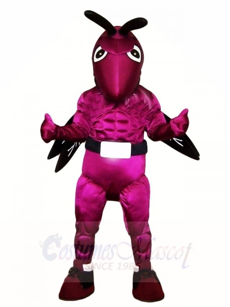 Purple Hornet Bee Mascot Costumes Insect