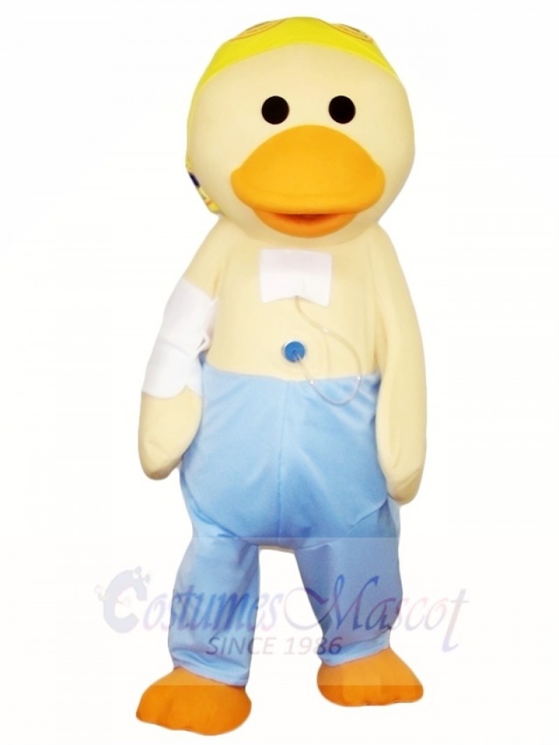 Yellow Duck Mascot Costumes Poultry 