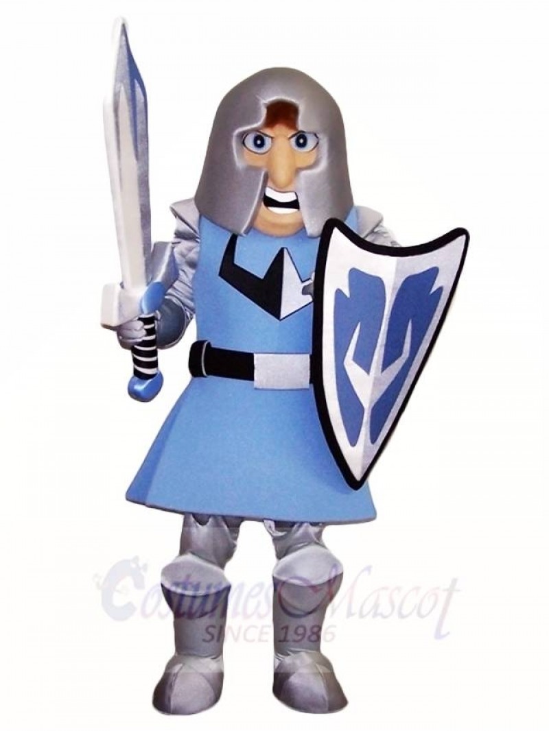 Blue Crusader Mascot Costumes People 