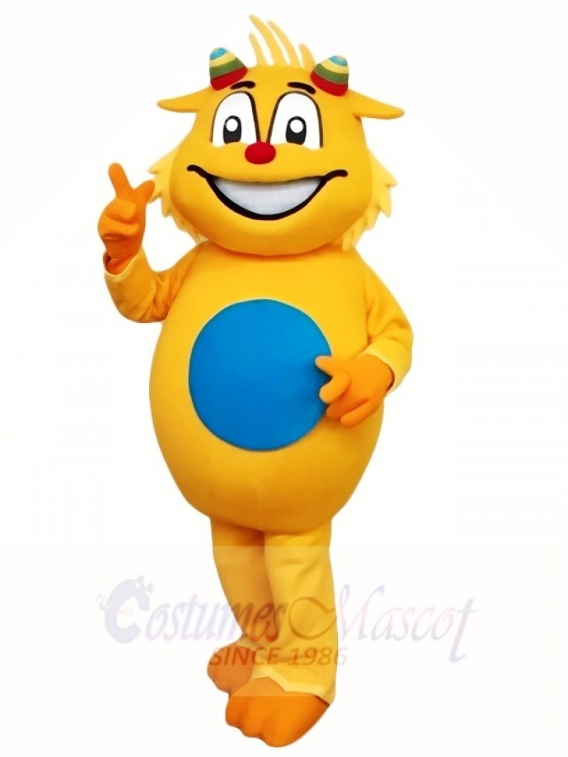 Yellow Dragon Mascot Costumes Animal  