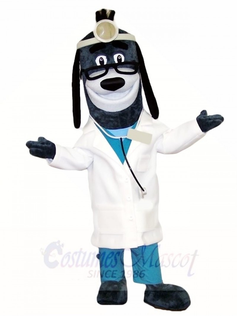 Doctor Dog Mascot Costumes Animal Hospital