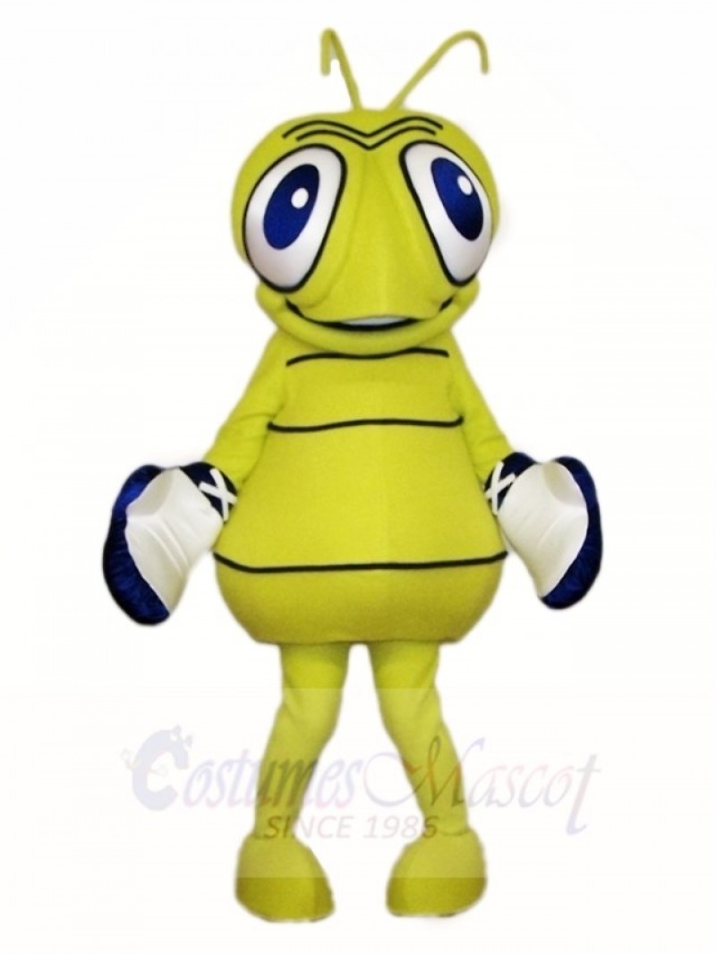 Green Flu Bug Mascot Costumes Insect