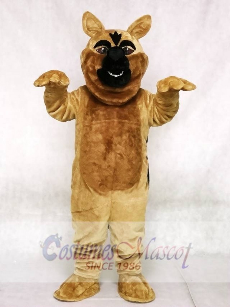 Fierce German Shepard Dog Mascot Costume