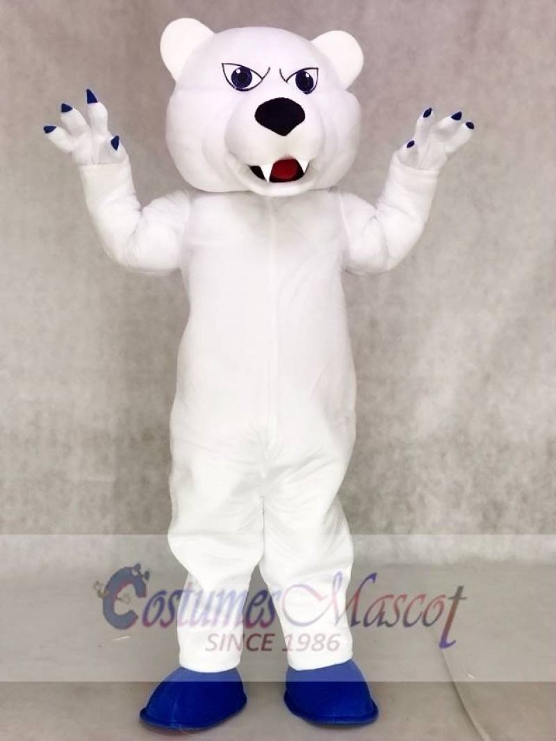 Power Polar Bear Mascot Costumes Animal