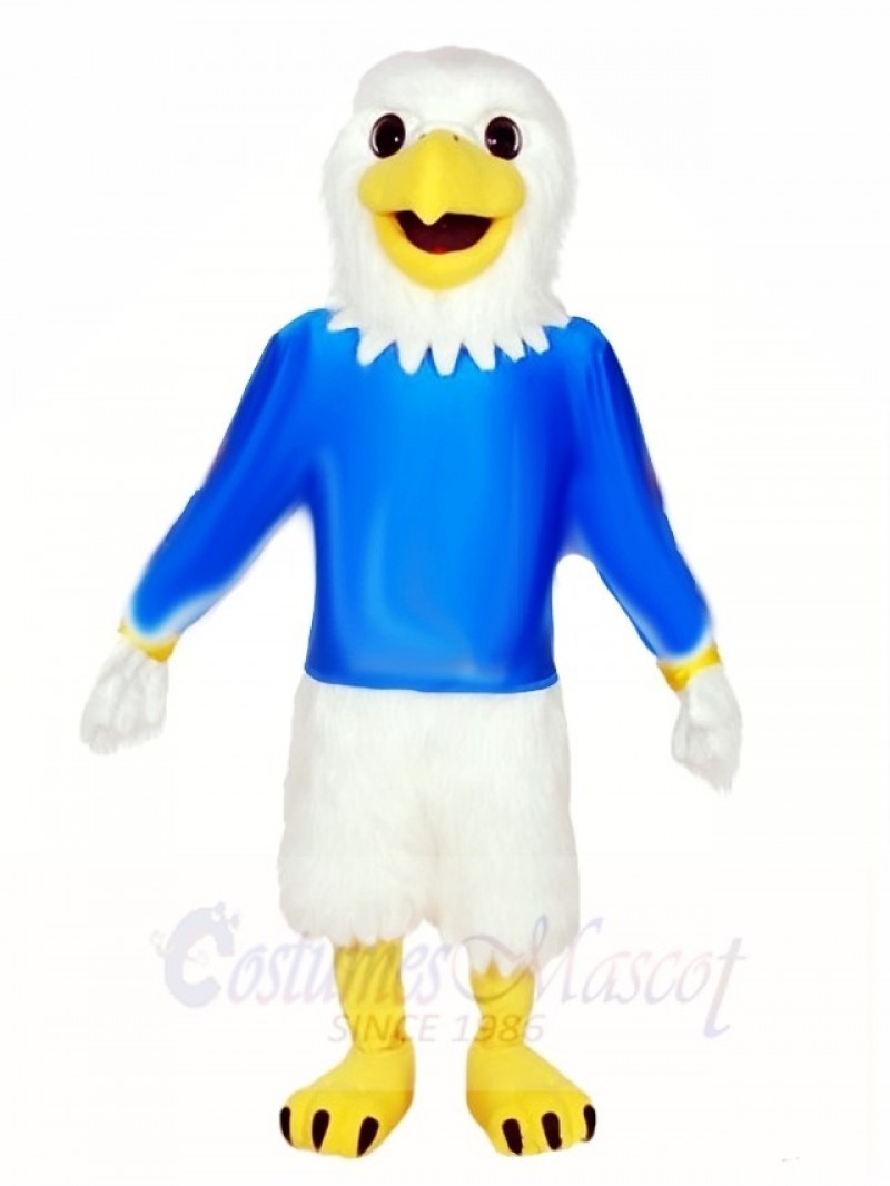 Sea Eagle in Blue Shirt Mascot Costumes Animal