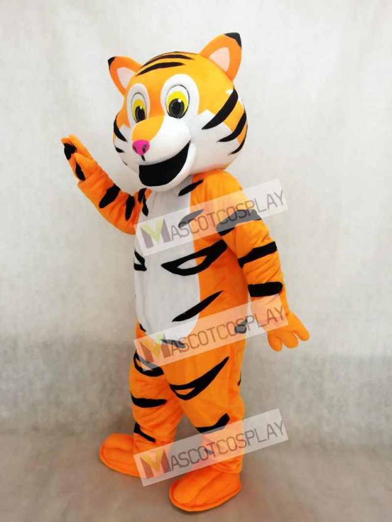 New Friendly Tiger Mascot Costume