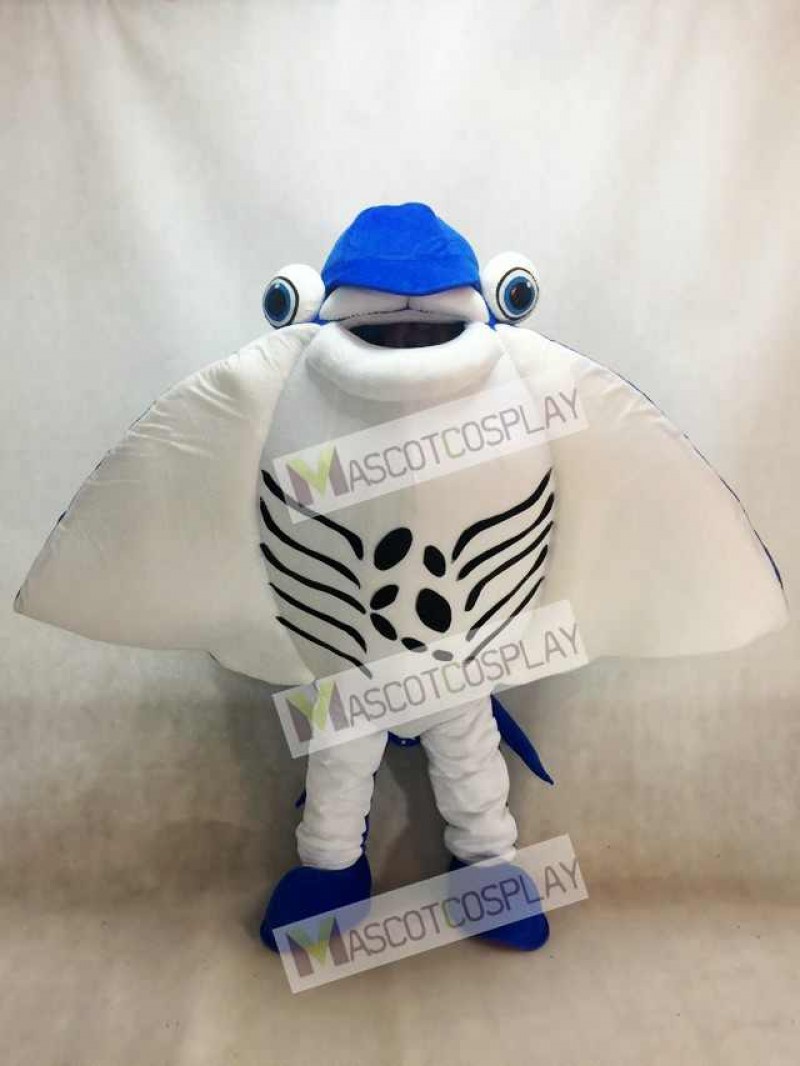 Manta Ray Devil Rays Fish Mascot Costume Ocean