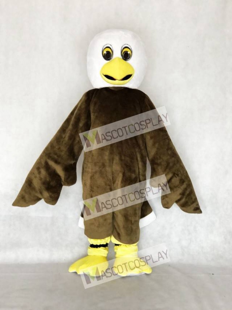New Brown Baby Bald Eagle Mascot Costume
