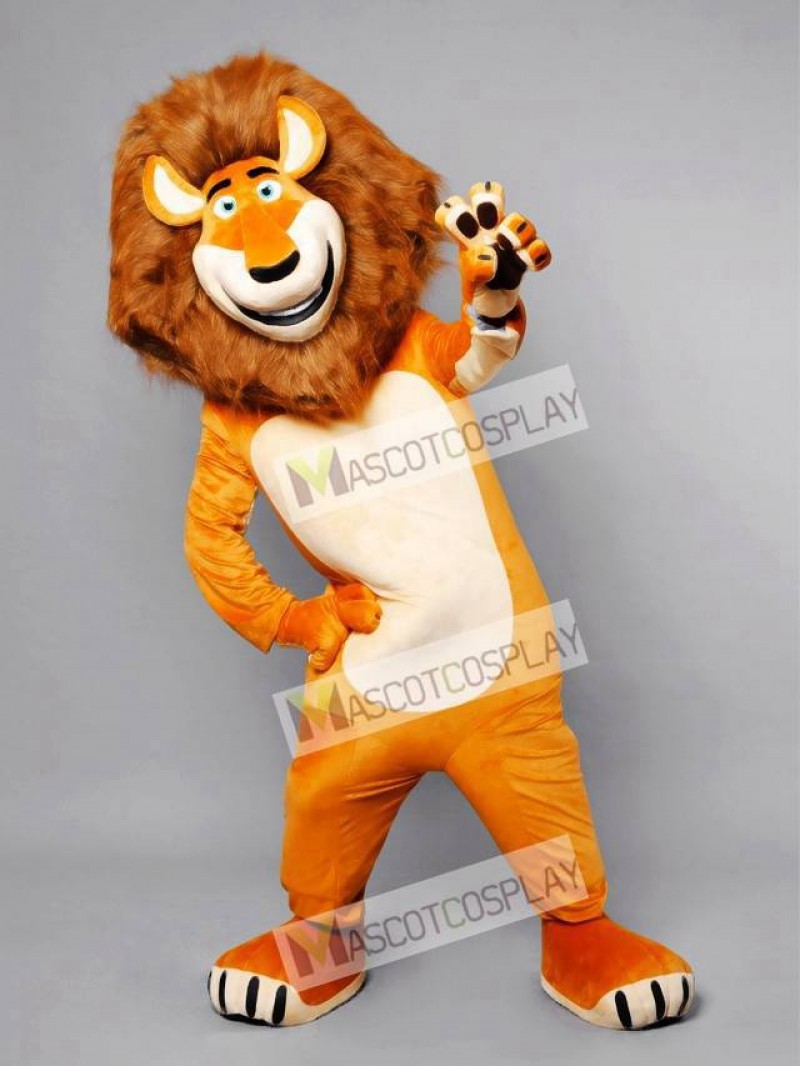 Madagascar Lion Mascot Costume