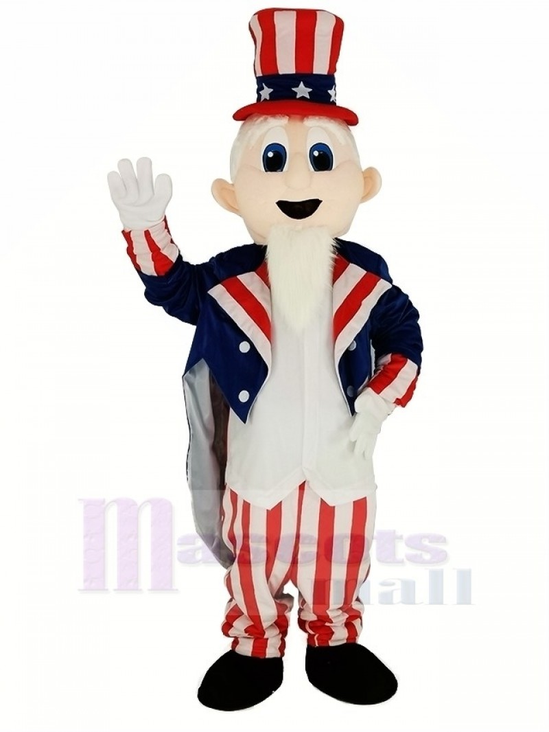 US Character Uncle Sam Mascot Costume People